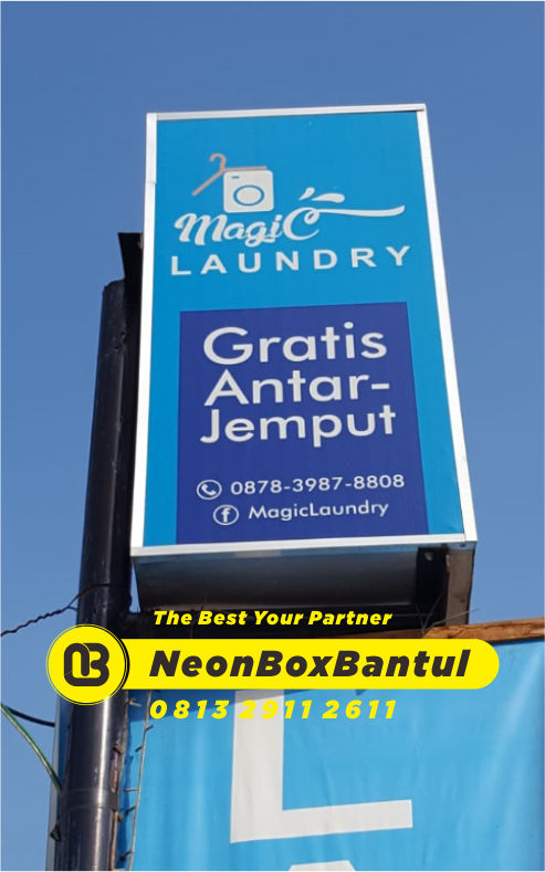 Neon Box laundry di Bantul